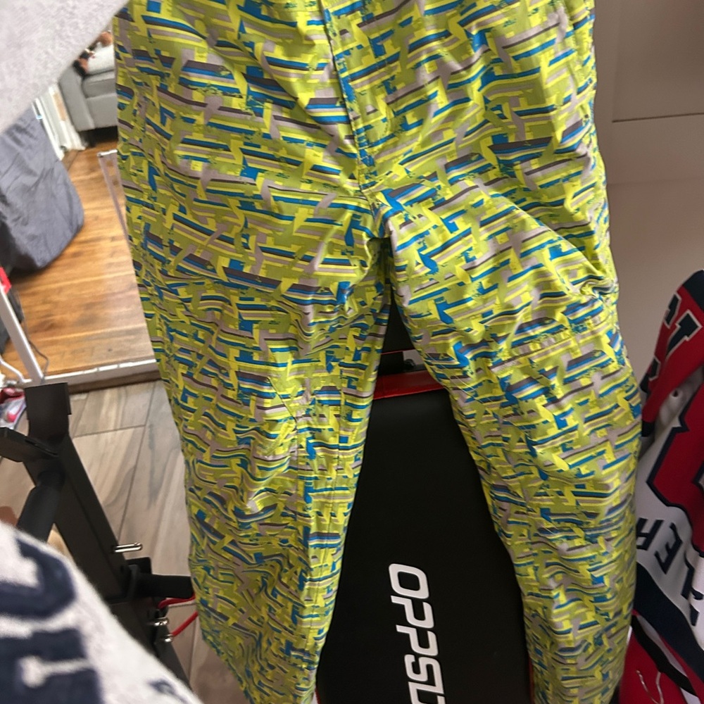 Kids Multicolor Patterned snow pant